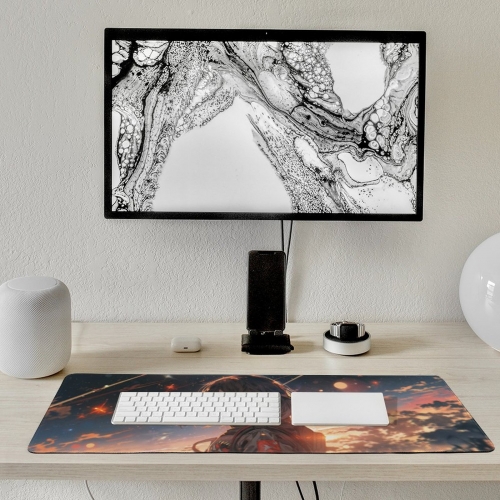 Rectangle Mousepad (with Stitched Edges)30x80cm