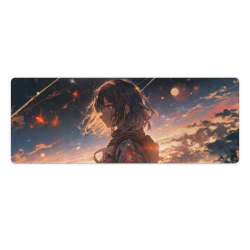 Rectangle Mousepad (with Stitched Edges)30x80cm