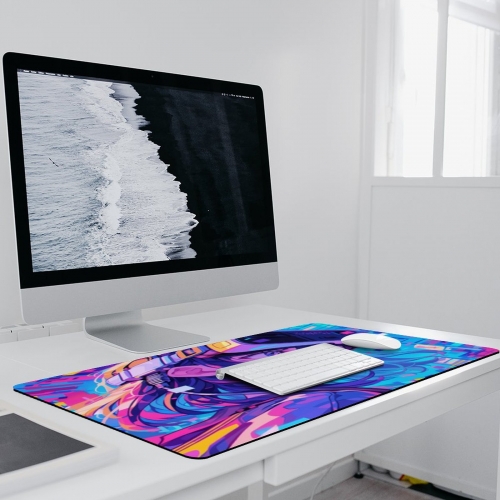 Rectangle Mousepad (with Stitched Edges)40x90cm