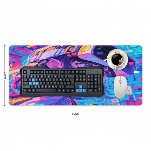 Rectangle Mousepad (with Stitched Edges)40x90cm