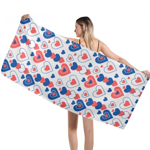 Beach Towel 29"x58"(NEW)(2-Pack)(Customizable Separately)(Made in AUS)