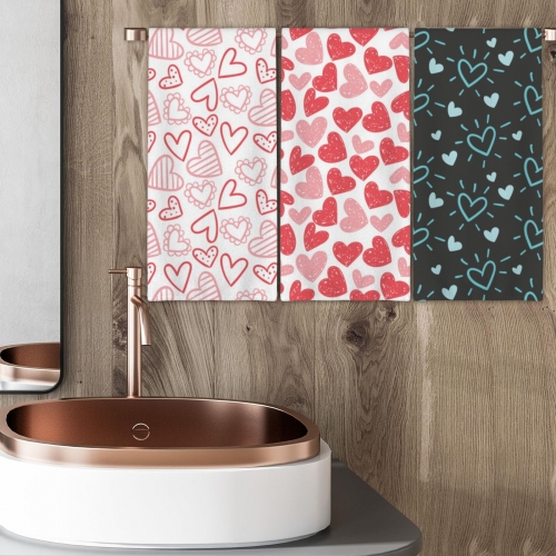 Towel 40x60cm (3-Pack)(Customizable Separately) (Made in USA)