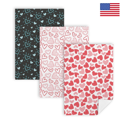 Towel 40x60cm (3-Pack)(Customizable Separately)  | Ships from USA