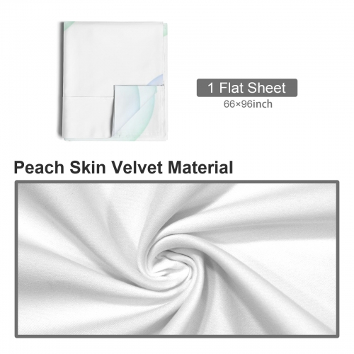 Custom Bed Sheet 66 x 96 inch | Ships from USA