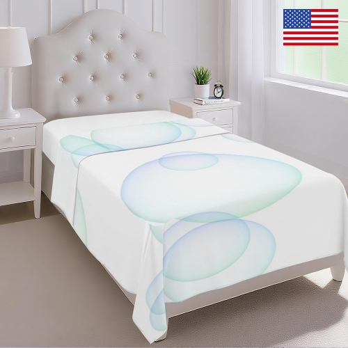 Custom Bed Sheet 66 x 96 inch | Ships from USA