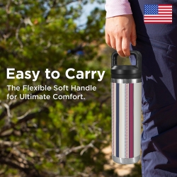 600ml Insulated Water Bottle with Chug Cap | Ships from USA