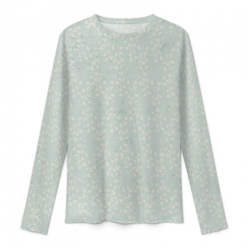 Long Sleeve Mesh Top