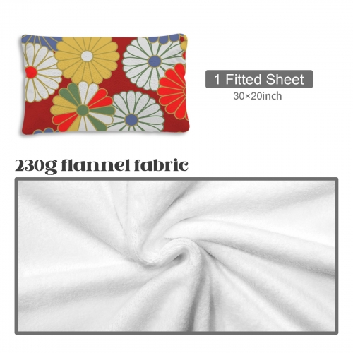 Flannel Pillow Case 30 x 20 inch | Ships from USA