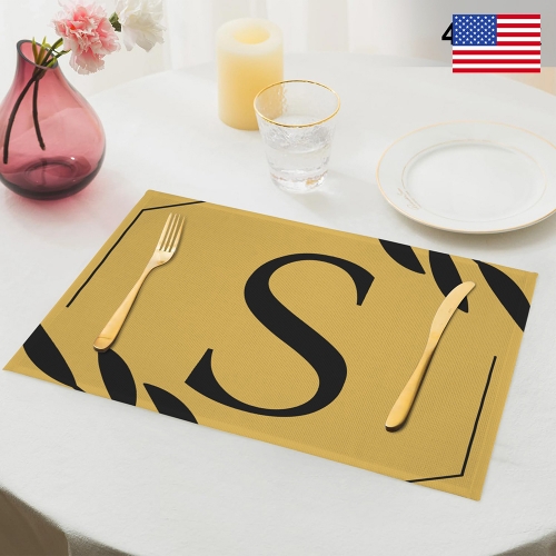 Custom Placemat 18x12inch (4-Pack) | Ships from USA