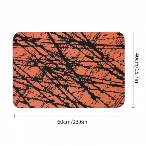 Diatom Ooze Bath Mat 15.7"×23.6"