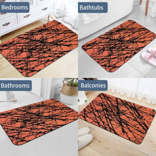 Diatom Ooze Bath Mat 15.7"×23.6"