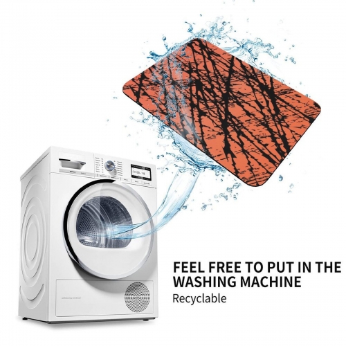 Diatom Ooze Bath Mat 15.7"×23.6"