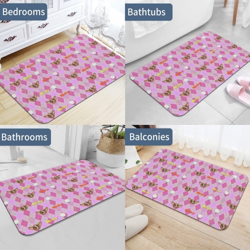 Diatom Ooze Bath Mat 19.7"×31.5"