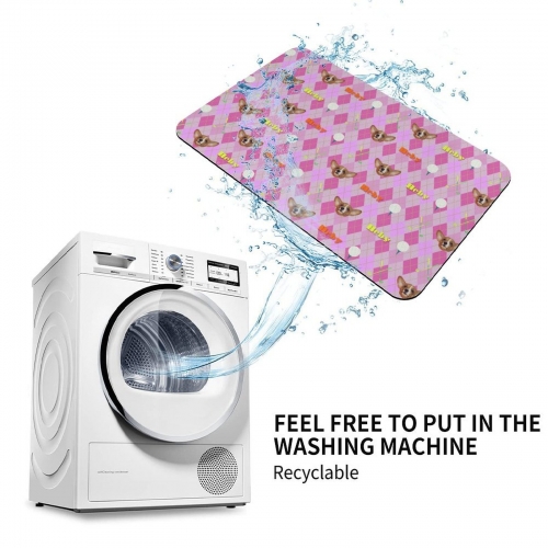 Diatom Ooze Bath Mat 19.7"×31.5"