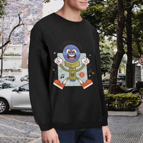 Unisex Fleece Sweatshirt (Front Printing) | Ships from USA