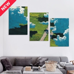 Triptych Decorative Frame 16" × 24"