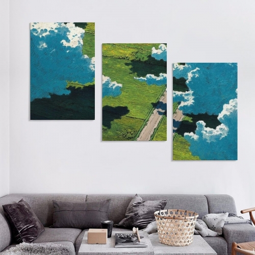 Triptych Decorative Frame 16" × 24"