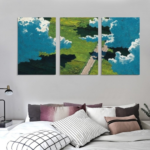 Triptych Decorative Frame 16" × 24"