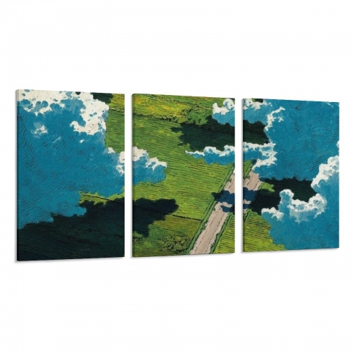 Triptych Decorative Frame 16" × 24"