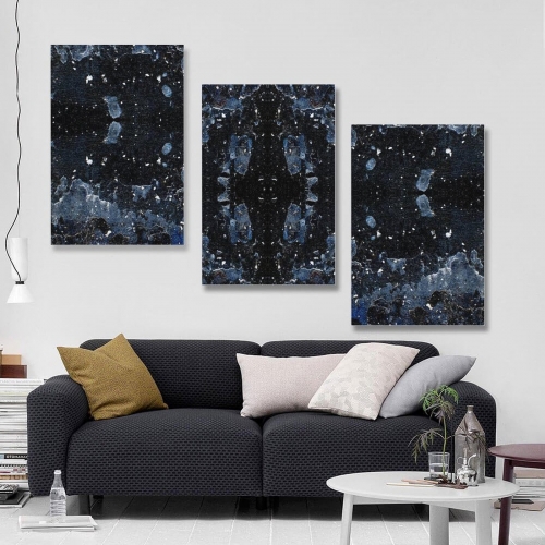 Triptych Decorative Unframe 12" × 18"