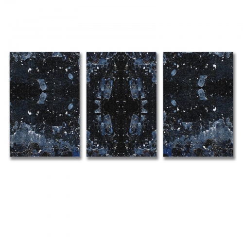 Triptych Decorative Unframe 12" × 18"