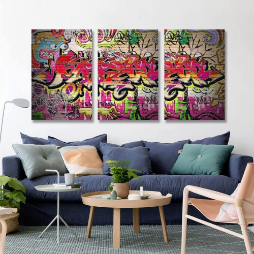 Triptych Decorative Unframe 16" × 24"