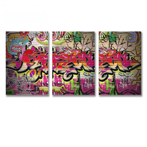 Triptych Decorative Unframe 16" × 24"