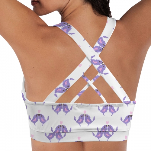Cross Back Sports Bra