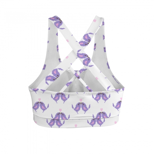 Cross Back Sports Bra