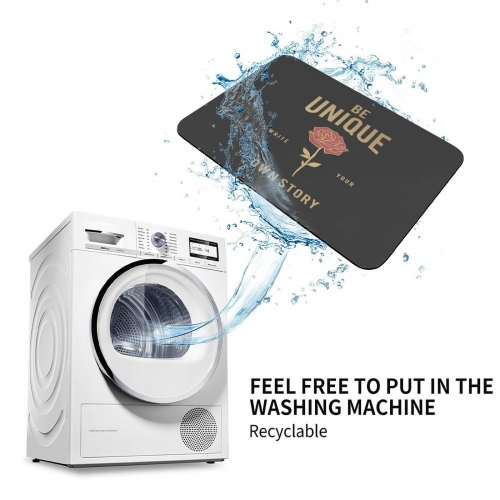 Diatomaceous Earth Bath Mat 40x60cm | Ships from USA