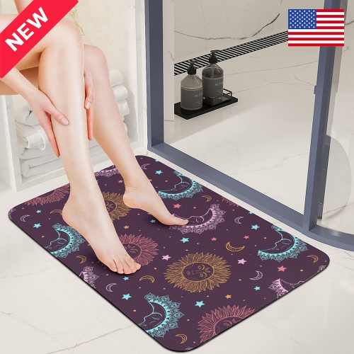 Diatomaceous Earth Bath Mat 50x80cm | Ships from USA
