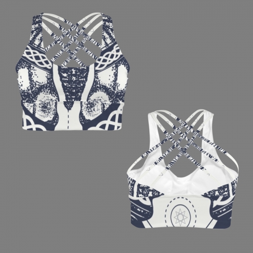 Cross Back Sports Bra