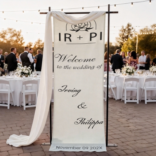 Cotton Linen Wall Tapestry 24"x 75" | Ships from USA