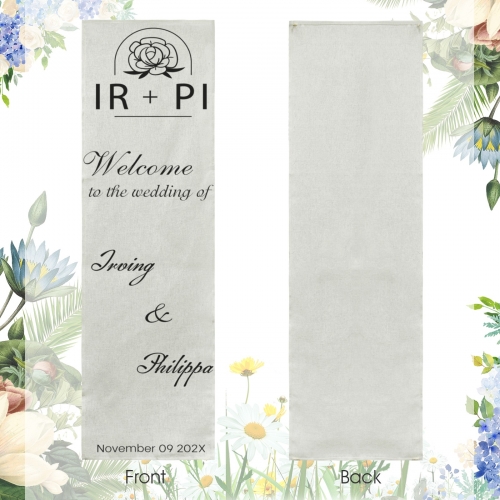 Cotton Linen Wall Tapestry 24"x 75" | Ships from USA