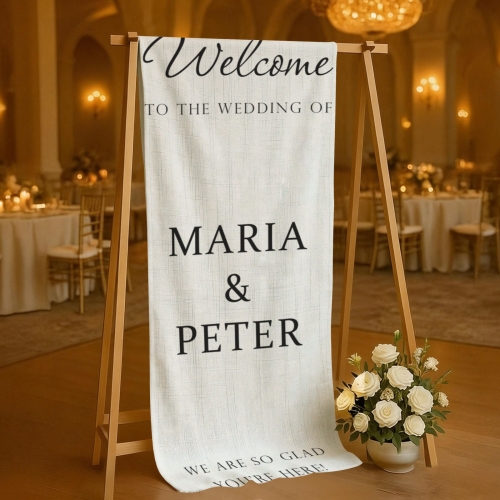 Cotton Linen Wall Tapestry 20"x 63" | Ships from USA