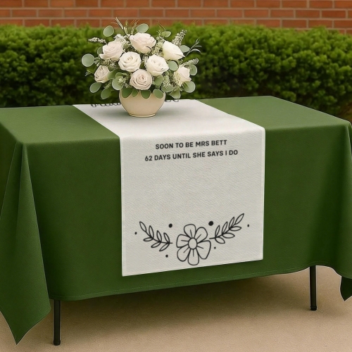 Cotton Linen Wall Tapestry 15"x 50" | Ships from USA