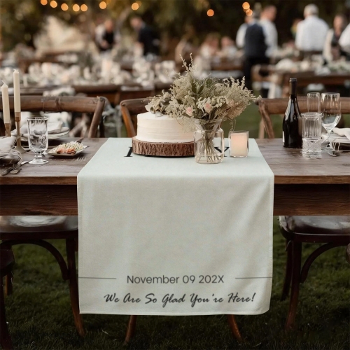 Cotton Linen Wall Tapestry 12"x 40" | Ships from USA