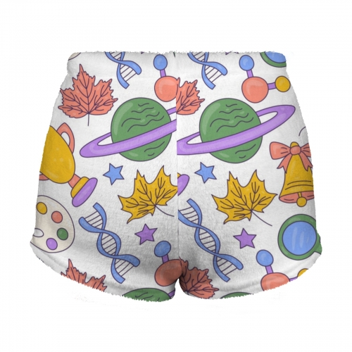 Custom Little Kids' Flannel Pajama Short(Model Sets 28)