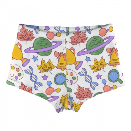 Custom Little Kids' Flannel Pajama Short(Model Sets 28)