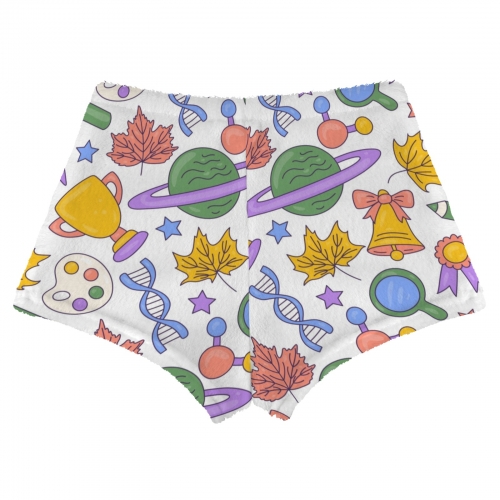 Custom Little Kids' Flannel Pajama Short(Model Sets 28)