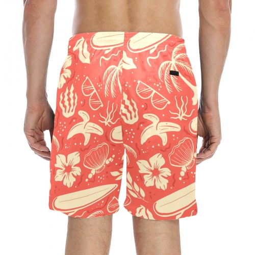 Custom Men's Mid-Length Beach Shorts (ModelL51)
