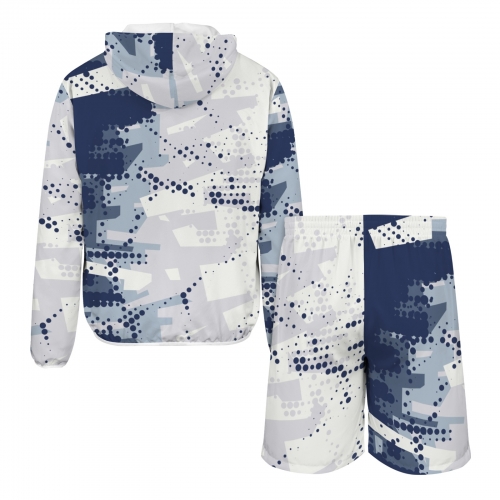 Men's Lightweight Sun Hoodie & Shorts (Model Sets 34)