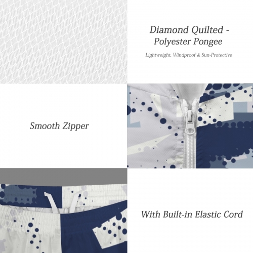 Men's Lightweight Sun Hoodie & Shorts (Model Sets 34)