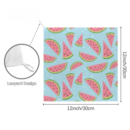 Hand Towel (Pack of 4)(One Side Printing) | Ships from USA