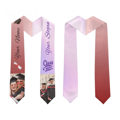 Custom Adult Graduation Stole | Shipped from USA