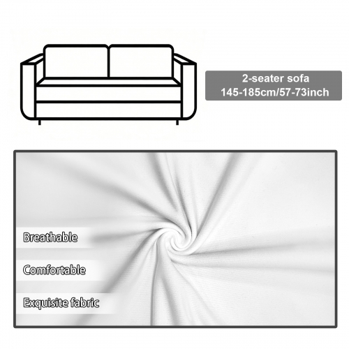 Two Seater Sofa Cover | Shipped from USA