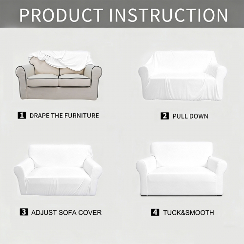Two Seater Sofa Cover | Shipped from USA