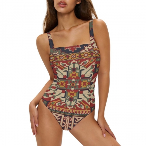Women’s Ruched One-Piece Swimsuit