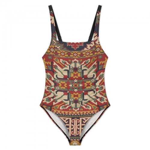 Women’s Ruched One-Piece Swimsuit