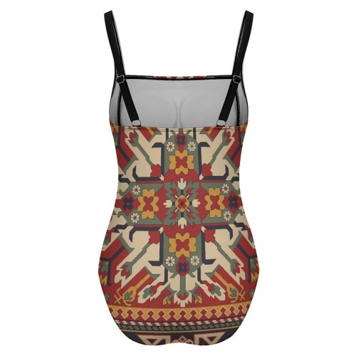 Women’s Ruched One-Piece Swimsuit